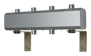 BRV Rozdělovač topení DN 25 do 50 kW (2m3/hod) HV60/125 -2 okruhy, s izolací
